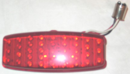 1941-48 Chevy Tail Lights With Blue Dots & Rubber Body Gaskets – JOYRIDE C4003BD-R/L