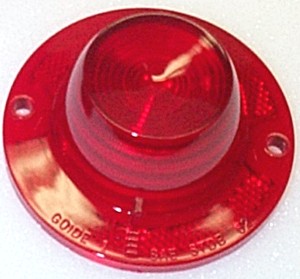 thumbnail image 2 of 1962 Chevy Impala Tail Light Lens Chrome Trim Ring Bezel – I-5 Classic Chevy 16540 2 of 5