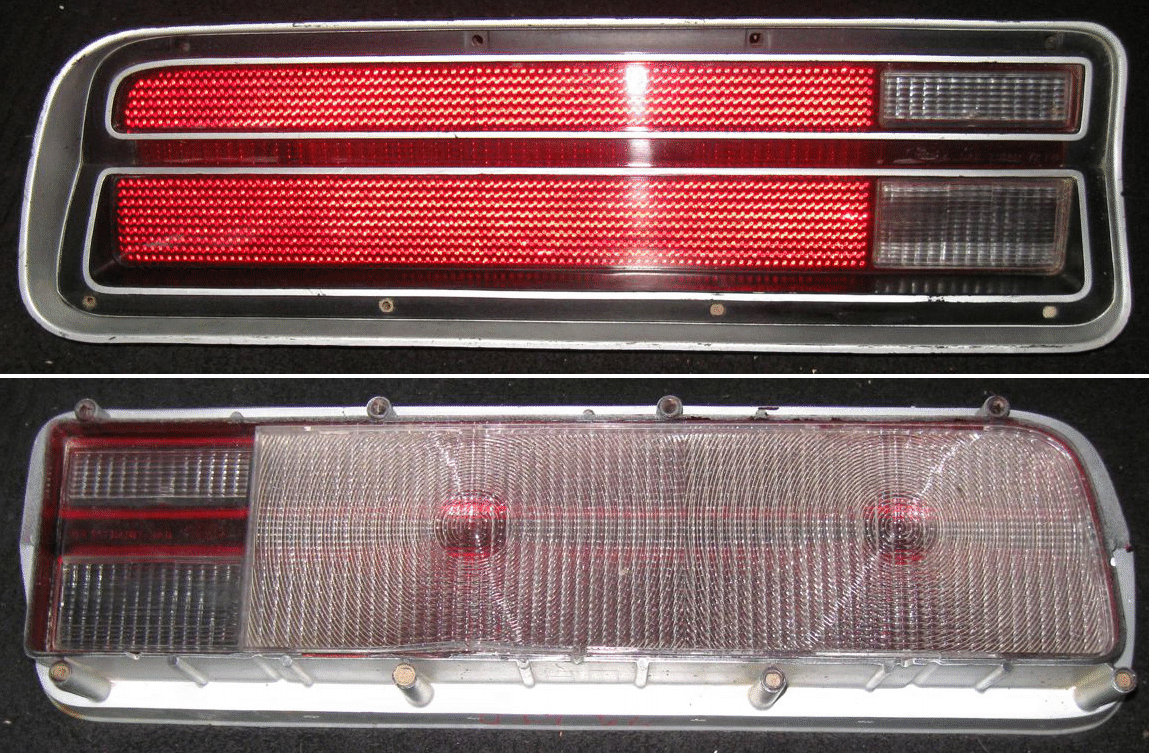 NOS 1975 1976 1977 1978 FORD LTD AND COUNTRY SQUIRE LH FRONT MARKER LIGHT BEZEL 