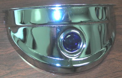 Plastic, Fits 7'' Headlights Pair Green Headlight Visors 